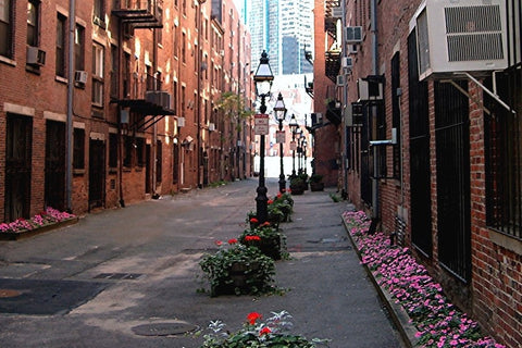 Alleyway in Boston's Historical North End