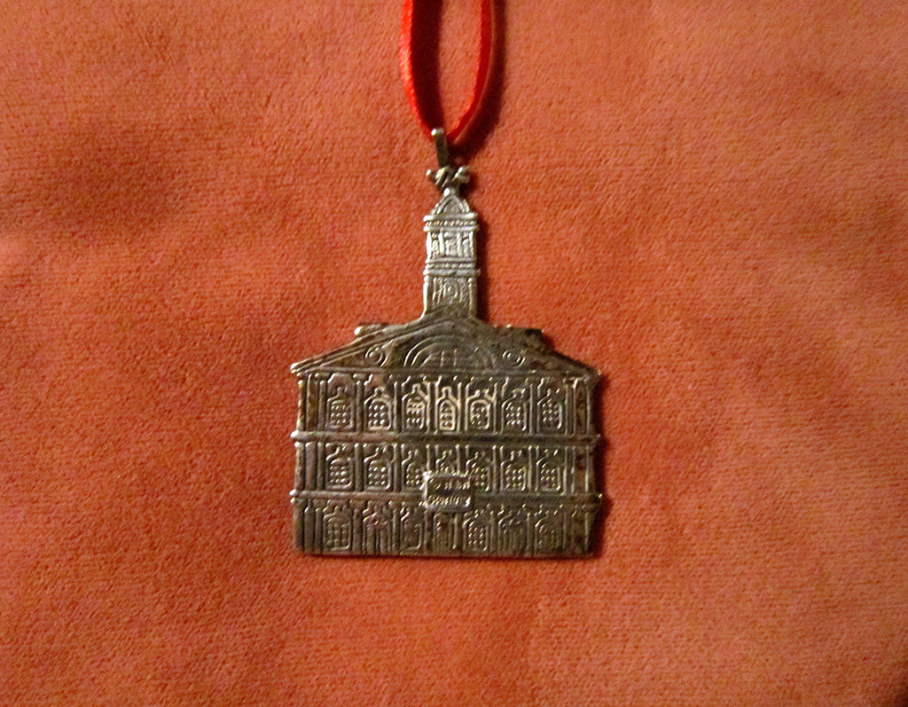 Faneuil Hall Sterling Silver Christmas Tree Ornament