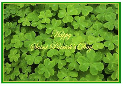 Happy Saint Patrick's Days, Field of Shamrocks