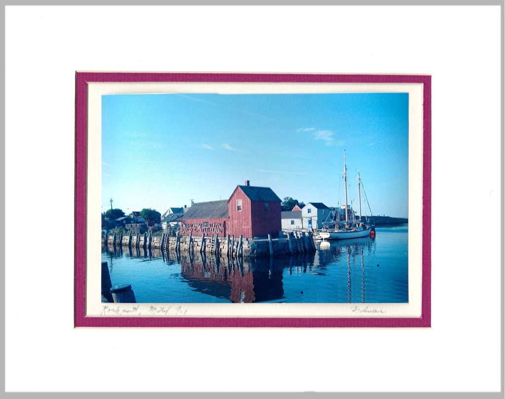 Lobster Shack Matted Print