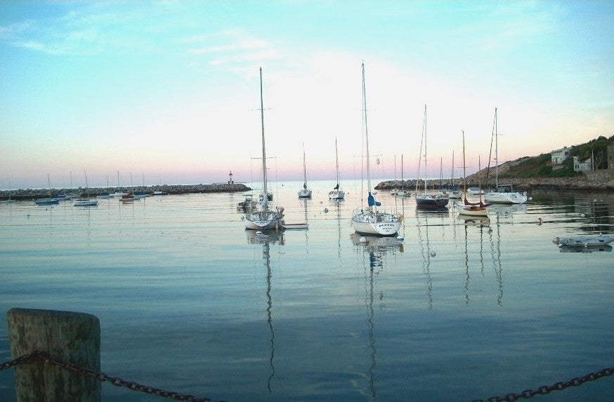 Rockport Harbor at Sunset