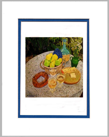Still Life with Pears Matted Print