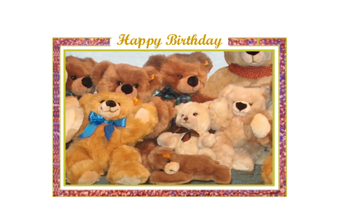 Happy Birthday, Teddy Bear Party