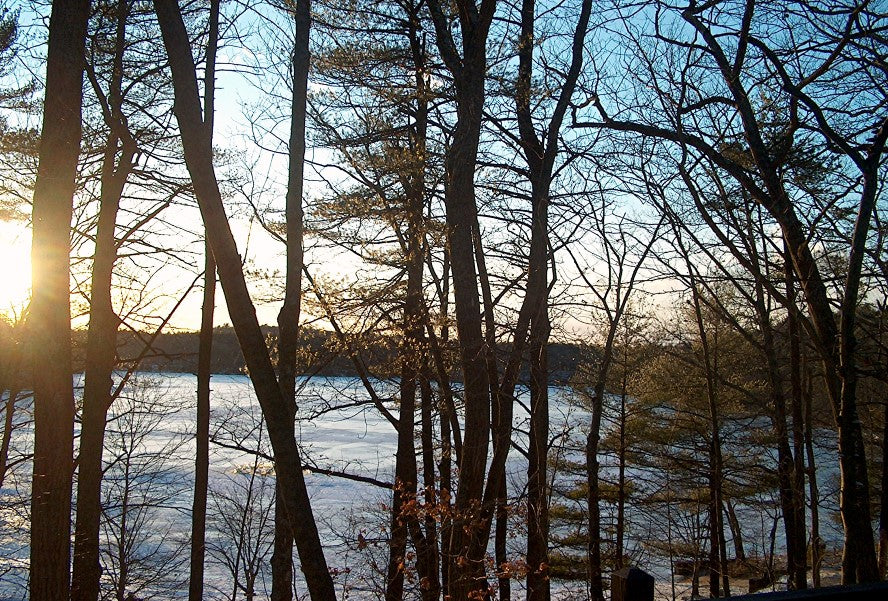 Walden Pond in Winter