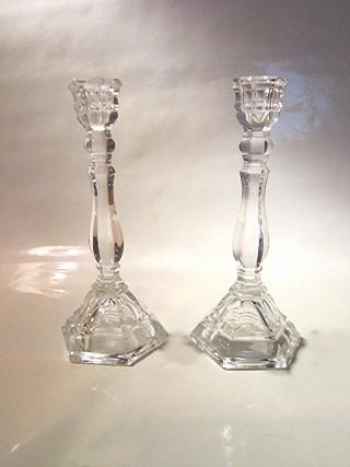 Tiffany Vintage Crystal candleholders